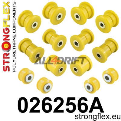 026256A Sada silentblokov prednej nápravy SPORT Audi / Porsche / VW