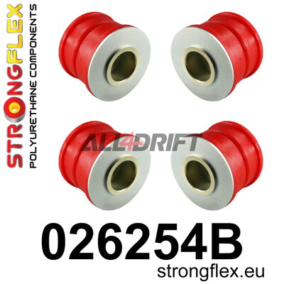 026254B Sada silentblokov prednej nápravnice Audi / Porsche / VW