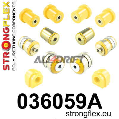 036059A Sada silentblokov prednej nápravy SPORT - BMW F10 (10-17) Sedan xDrive