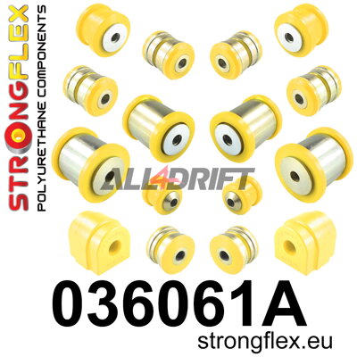 036061A Sada silentblokov zadnej nápravy SPORT - BMW F11 (10-17) Touring RWD