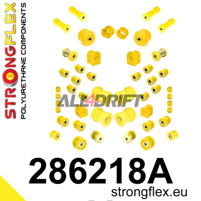 286218A Kompletná sada silentblokov náprav SPORT - Nissan II (90-96) Z32