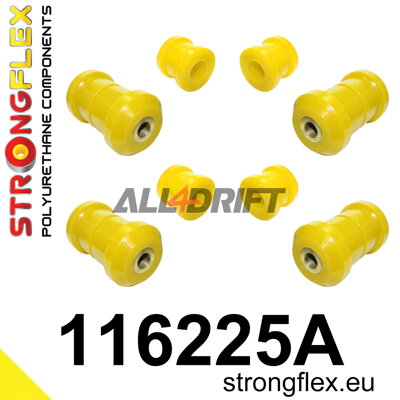 116225A Sada silentblokov predného zavesenia SPORT Mercedes