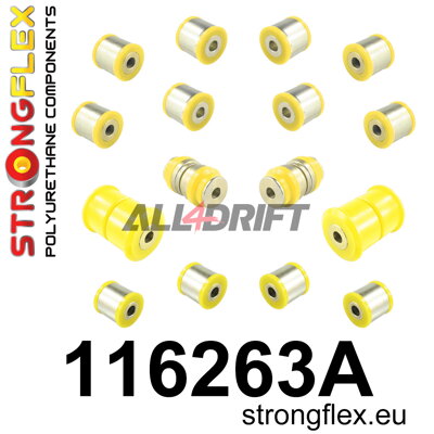 116263A Sada silentblokov zadného zavesenia SPORT - Mercedes C215 (98-06)