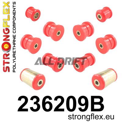 236209B Sada silentblokov zadnej nápravy Volvo 240 / 260