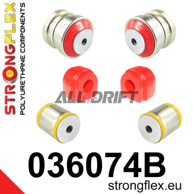 036074B Sada silentblokov prednej nápravy BMW