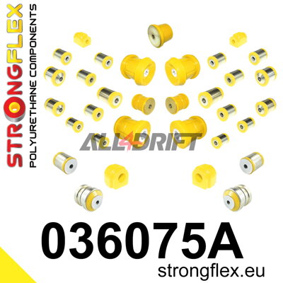 036075A Kompletná sada silentblokov náprav SPORT BMW