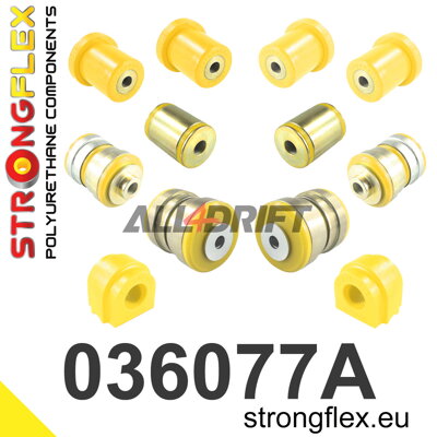 036077A Sada silentblokov prednej nápravy SPORT - BMW F07 (09-17) 5 GT RWD