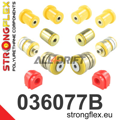 036077B Sada silentblokov prednej nápravy - BMW F07 (09-17) 5 GT RWD