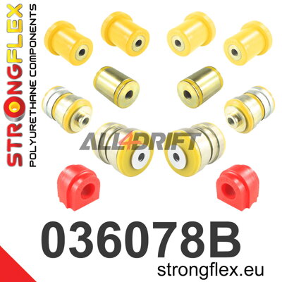 036078B Sada silentblokov prednej nápravy - BMW F07 (09-17) 5 GT xDrive