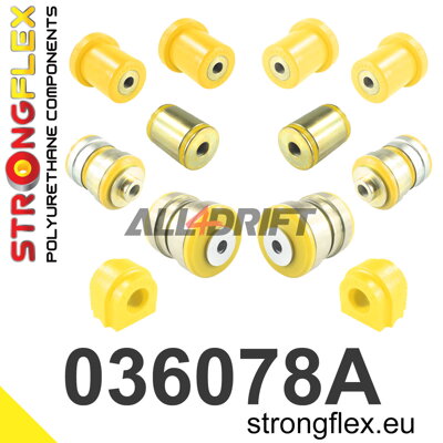 036078A Sada silentblokov prednej nápravy SPORT - BMW F07 (09-17) 5 GT xDrive