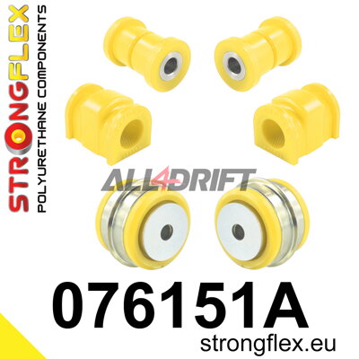 076151A Sada silentblokov prednej nápravy SPORT Ford / Mazda