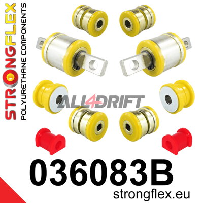 036083B Sada silentblokov zadnej nápravy BMW E31