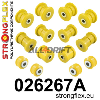 026267A Sada silentblokov predného zavesenia SPORT - Porsche II (10-17)