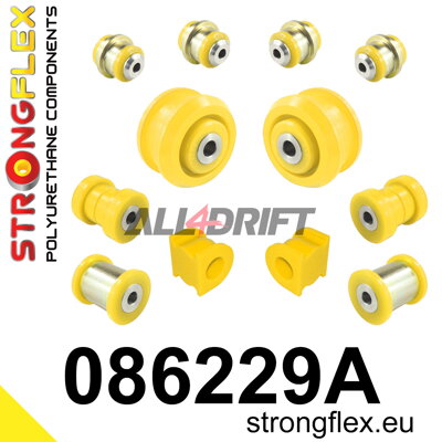 086229A Sada silentblokov prednej nápravy SPORT - Acura III (03-08) UA6 / UA7