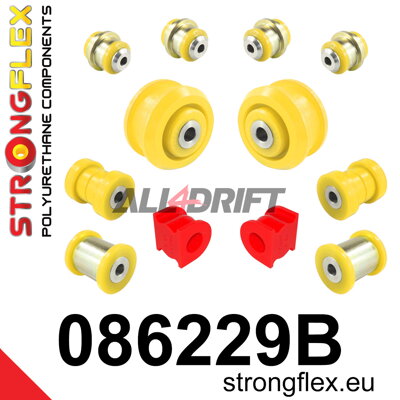 086229B Sada silentblokov prednej nápravy - Acura III (03-08) UA6 / UA7