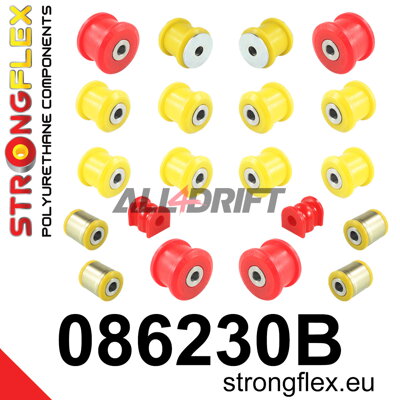 086230B Sada silentblokov zadnej nápravy - Acura III (03-08) UA6 / UA7