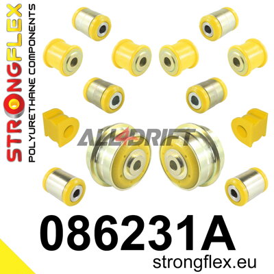 086231A Sada silentblokov zadnej nápravy SPORT - Honda VII (02-08) Tourer CM