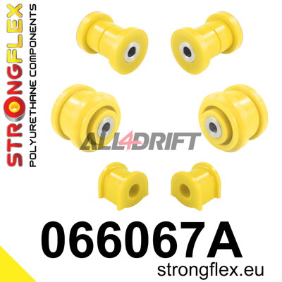 066067A Sada silentblokov prednej nápravy SPORT Fiat / Lancia