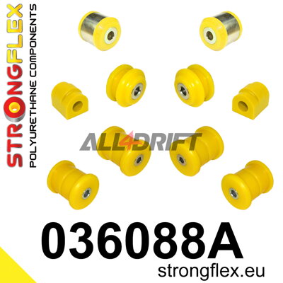 036088A Sada silentblokov zadnej nápravy SPORT BMW E38