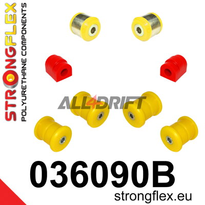 036090B Sada silentblokov zadnej nápravy BMW Z8