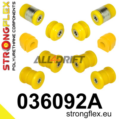 036092A Sada silentblokov zadnej nápravy SPORT BMW E6x / E65