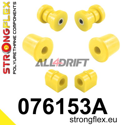 076153A Sada silentblokov prednej nápravy SPORT - Ford MK1 (98-05)