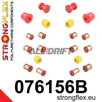 076156B Kompletná sada silentblokov náprav - Ford MK1 (98-05)