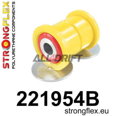 221954B Silentblok zadného pomocného rámu – zadný - Volkswagen B6 FWD