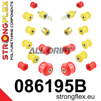 086195B Kompletná sada silentblokov náprav - Acura RSX (01-06) DC5