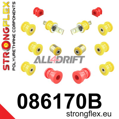 086170B Sada silentblokov zadnej nápravy - Acura RSX (01-06) DC5