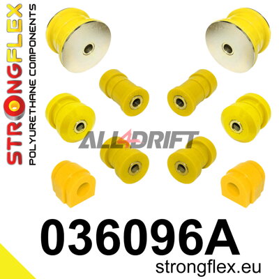 036096A Sada silentblokov zadnej nápravy SPORT BMW X3