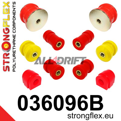 036096B Sada silentblokov zadnej nápravy BMW X3