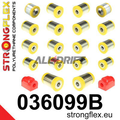 036099B Sada silentblokov zadnej nápravy BMW / Toyota