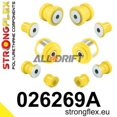 026269A Sada silentblokov zadnej nápravy SPORT Audi