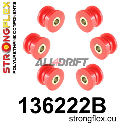 136222B Sada silentblokov predného pomocného rámu - Opel / Vauxhall G (98-04)