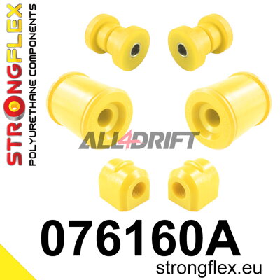 076160A Sada silentblokov prednej nápravy SPORT Ford / Mazda / Volvo