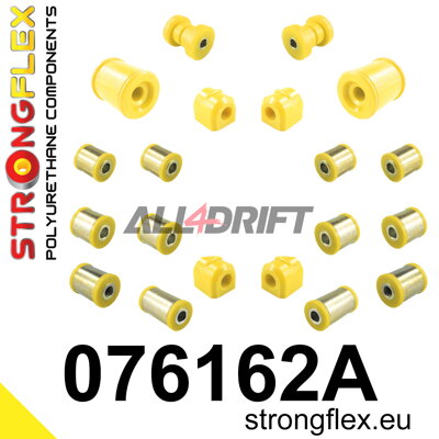 076162A Kompletná sada silentblokov náprav SPORT Ford / Mazda / Volvo