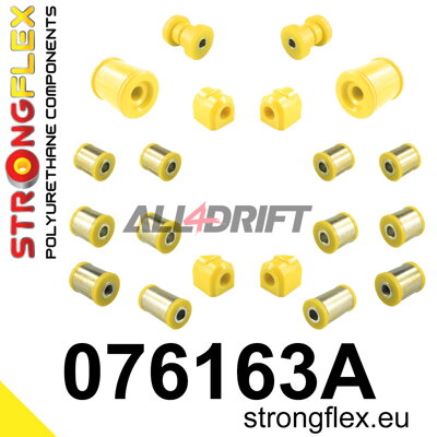 076163A Kompletná sada silentblokov náprav SPORT Ford / Mazda / Volvo