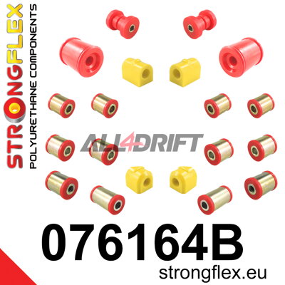 076164B Kompletná sada silentblokov náprav Ford / Volvo