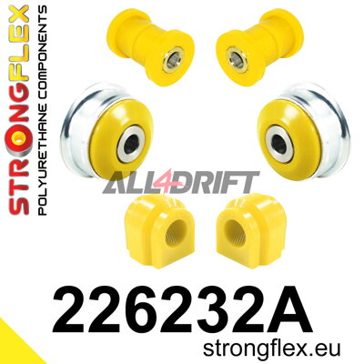 226232A Sada silentblokov prednej nápravy SPORT Audi / Seat / Škoda / VW