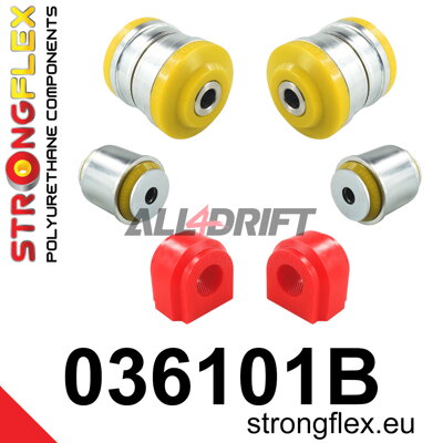 036101B Sada silentblokov prednej nápravy BMW X3 / X4