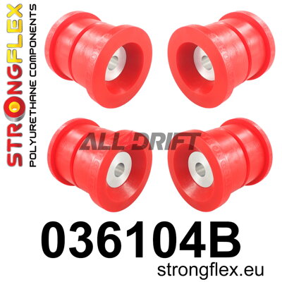 036104B Sada silentblokov zadnej nápravnice BMW X3 / X4
