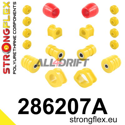 286207A Sada silentblokov prednej nápravy SPORT Datsun / Nissan