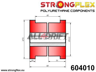604010 Univerzálny silentblok 60mm