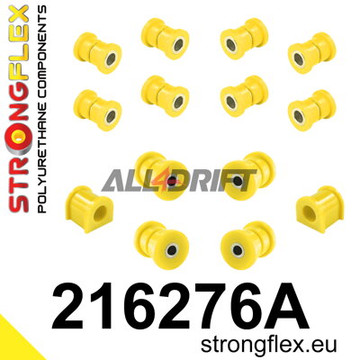 216276A Sada silentblokov zadnej nápravy SPORT - Toyota E100 FWD