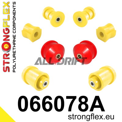 066078A Sada silentblokov prednej a zadnej nápravy SPORT
