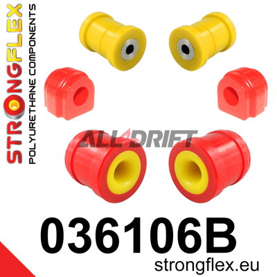 036106B Sada silentblokov prednej nápravy BMW / Mini