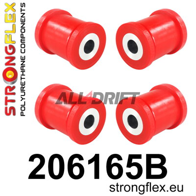 206165B Sada silentblokov zadného pomocného rámu - Suzuki FWD