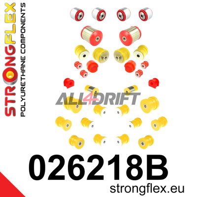 026218B Sada silentblokov zavesenia Audi