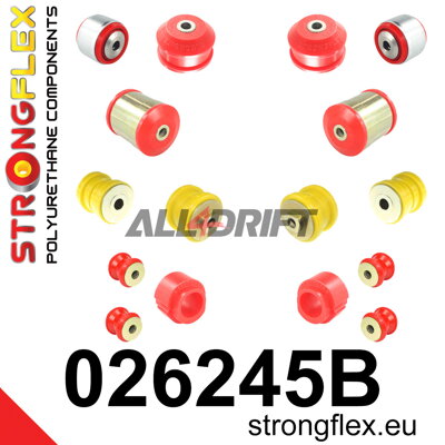 026245B Sada silentblokov prednej nápravy Audi A8 / S8